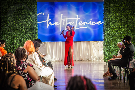 Shailaun takes the main stage at the Chelita Lenice Fashion Show